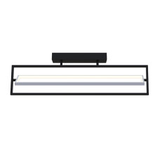 Светильник LED smart PRADA с пультом 60Вт 3000-5000K 3800Lm Прямоугольный Черно-белый 220715